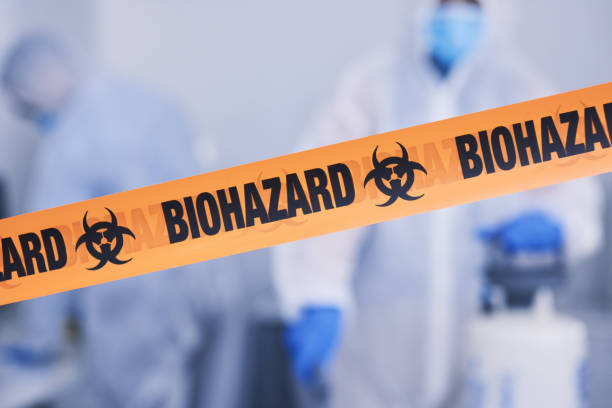 Professional Blood Cleanup technician working in Mona, UT